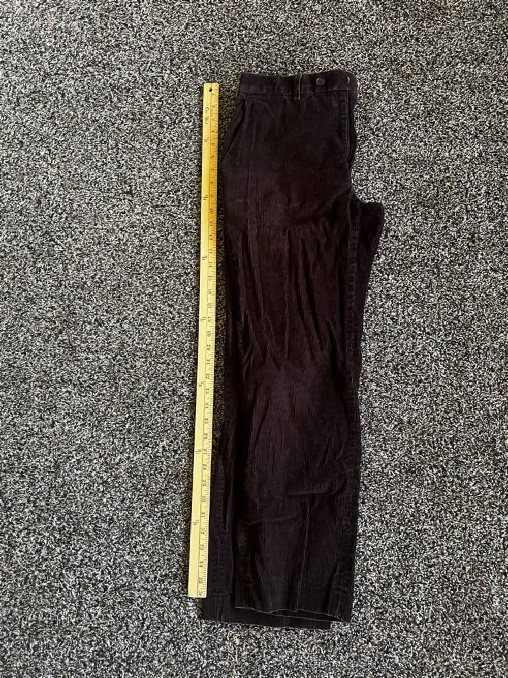 Ralph Lauren Men's Dark Brown Corduroy Trousers - Picture 5 of 7